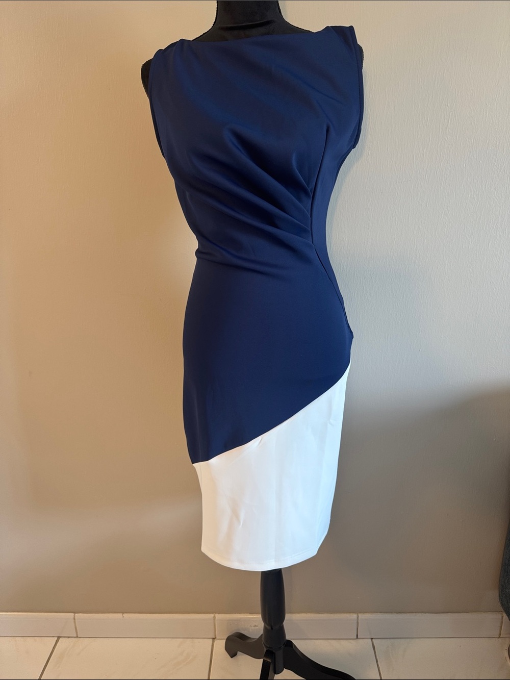Blue & White dress